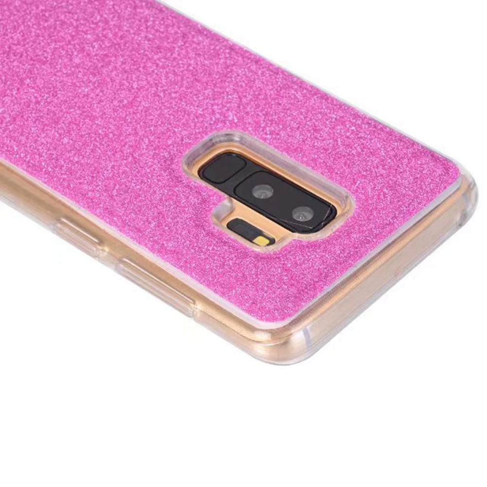 Чехол для samsung Galaxy S9 S9 Plus S8 S8 Plus S7 S7 edge роскошный блестящий чехол с блестками чехол с алмазной сумкой для телефона