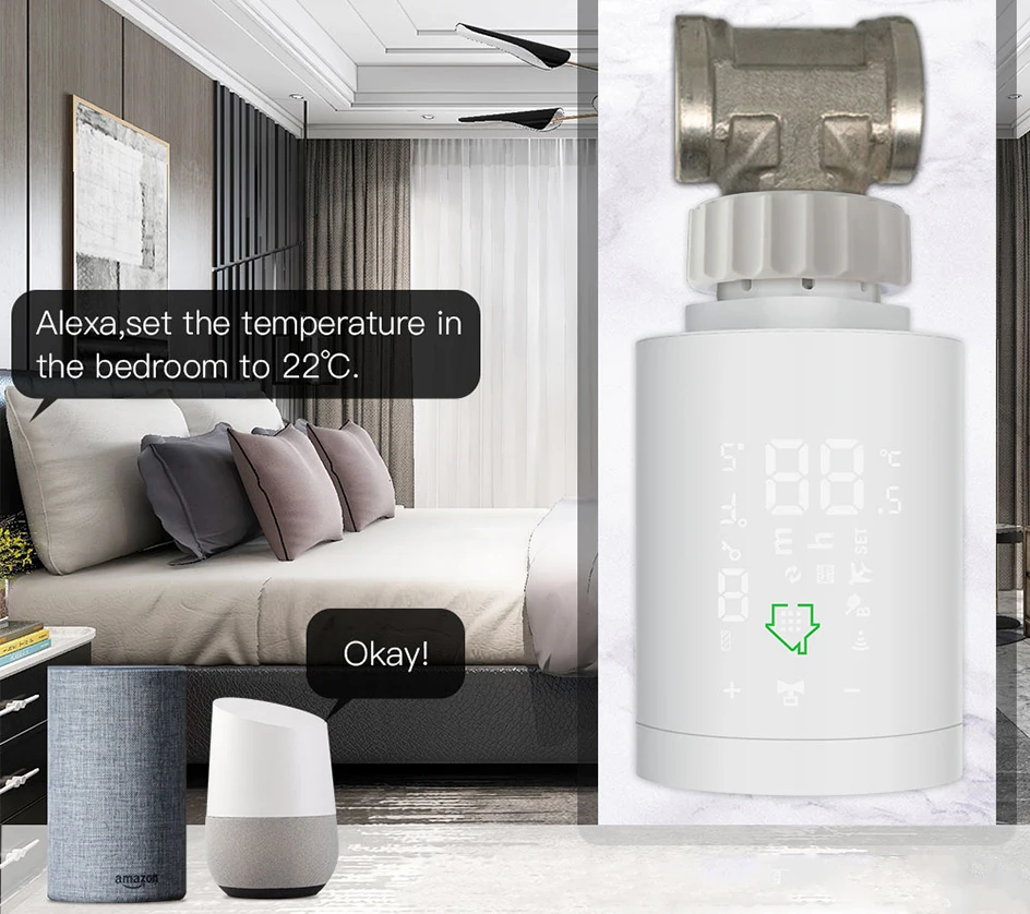 voice remote control radiator actuator 1