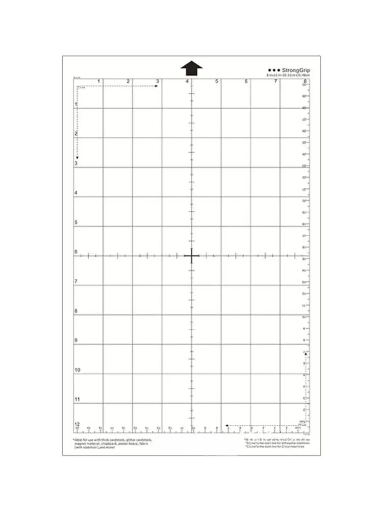 2 шт./компл. сменный коврик для резки прозрачный липкий коврик с измерительной сеткой для silhouette Cameo плоттер