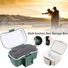 Многофункциональная увлажняющая и дышащая коробка для морской рыбалки, удобная коробка для приманки, практичный дизайн, промоутер для хранения