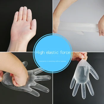 

Practical New 100pcs Disposable Gloves Household Cleaning Washing Gloves Laboratory Nail Art Tattoo Anti-static Gloves