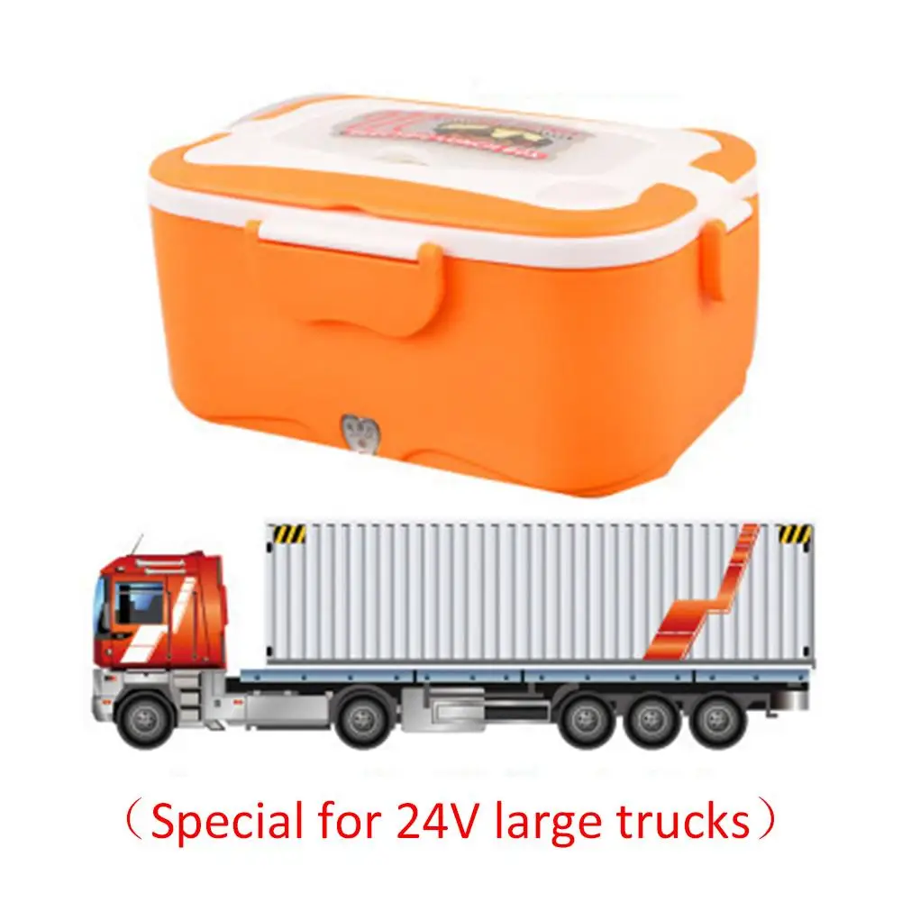 24V for truck 1.5L 12 В/24 В автомобиль грузовик Электрический Подогрев Ланч-бокс пищевой контейнер автомобильный Подогрев Ланч-бокс вставной изоляции рисоварка - Название цвета: 24V for truck