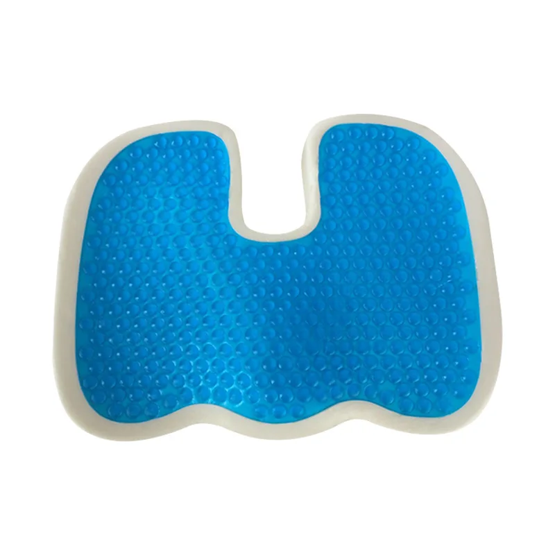 Massage Chair Cushion Pad Car U-Shape Seat gel Cushion  Travel Breathable Seat Cushion Coccyx Orthopedic Memory Foam U Seat