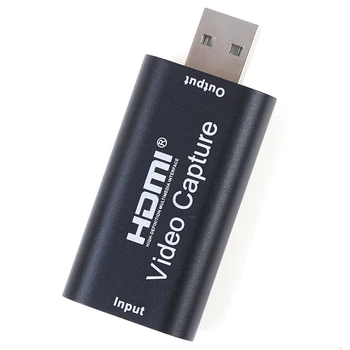 

Mini Video Capture Card USB 2.0 HDMI Video Grabber Record Box fr PS4 Game DVD Camcorder HD Camera Recording Live Streaming