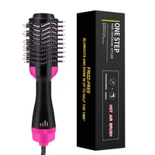 1000W Hair Dryer Brush 2 in 1 One Step Hair Dryer Brush and Volumizer Blow Straightener Curler Professional Curling Iron Comb 1000W Hair Dryer Brush 2 in 1 One Step Hair Dryer Brush and Volumizer Blow Straightener Curler Professional Curling Iron Comb