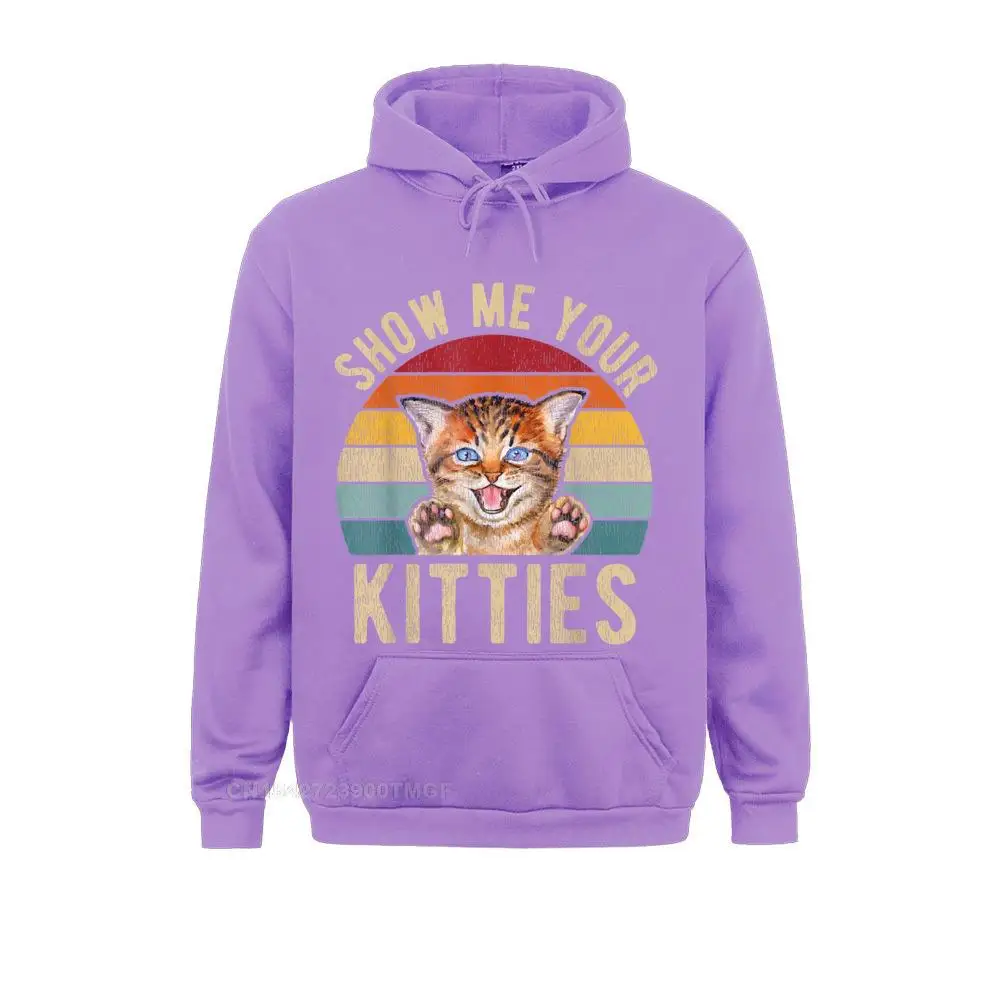 Long Sleeve Hoodies  Women Sweatshirts Show Me Your Kitties Shirt Vintage Funny Kitten Cat Lover T-Shirt__21399 Casual Clothes 2021 Newest Show Me Your Kitties Shirt Vintage Funny Kitten Cat Lover T-Shirt__21399purple