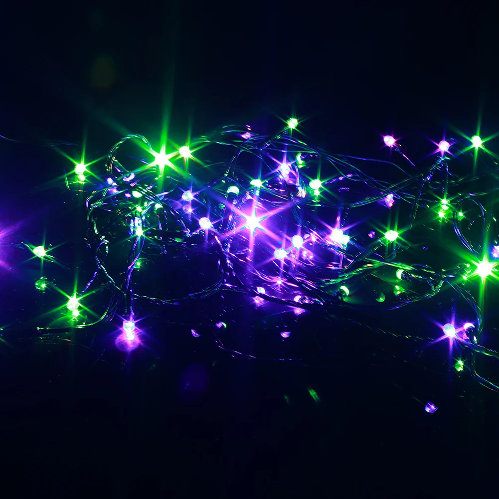 Colorful Transformation Christmas Lights String 220v Festive Colourful Transformation Restaurant Festivous Festival