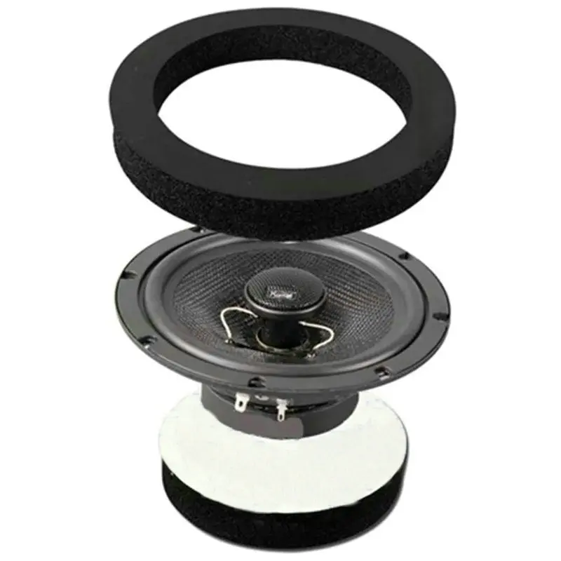 1 PC 6" 6.5" Inch Car Universal Speaker Insulation Ring Soundproof