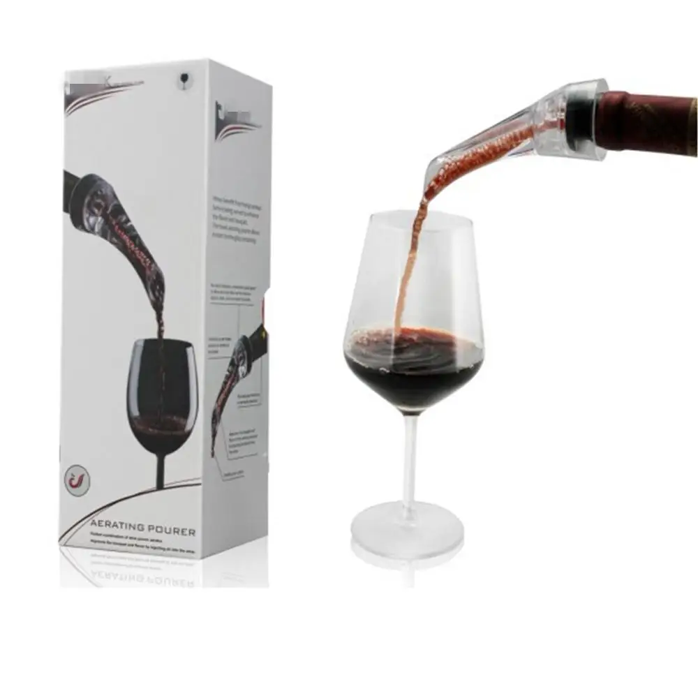 1 шт. полезный Быстрый аэрирующий Pourer магический графин винные аксессуары популярные Olecranon бутылки выливной носик без коробки свадебный подарок