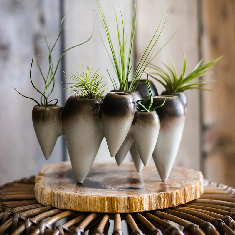 

Side By Side Water Drop Shape Ceramic Vase For Decoration Home Decor Tabletop Vases For Flowers For Centerpieces For Weddings