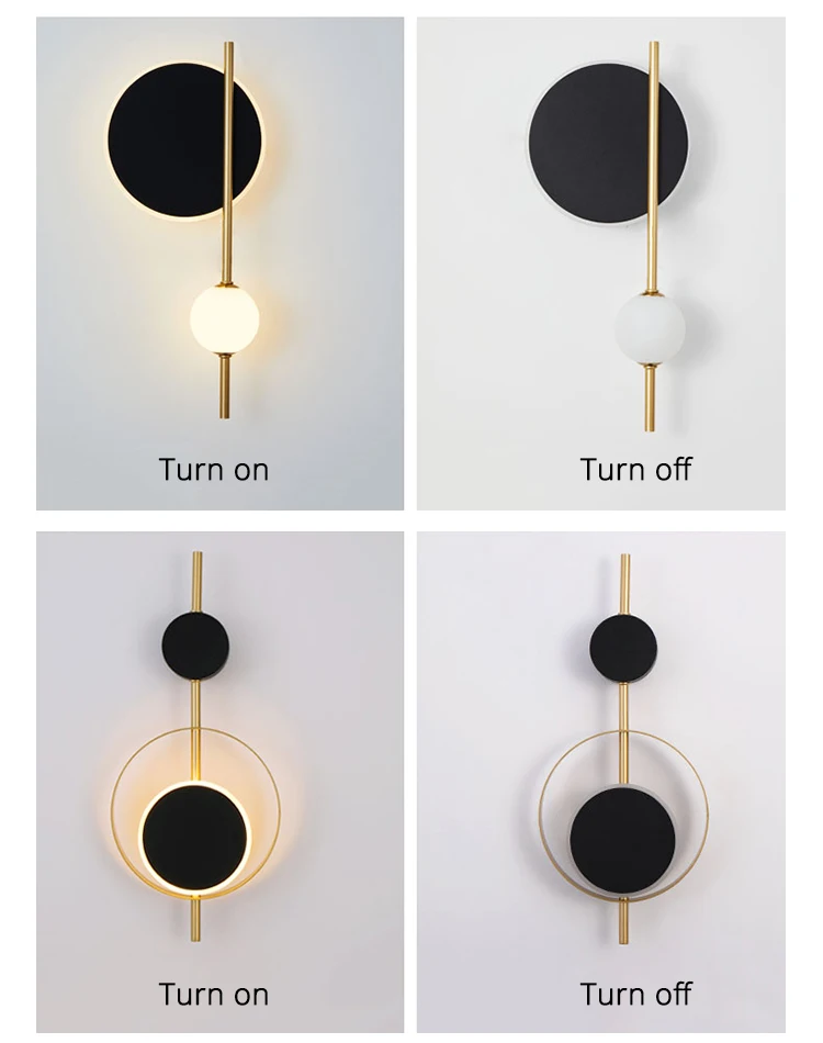 the range wall lights Creative Home Decoration Modern New LED Wall Lamps For Study Living Room Bedside Bedroom Aisle Parlor Flats Home Indoor Lighting designer wall lights