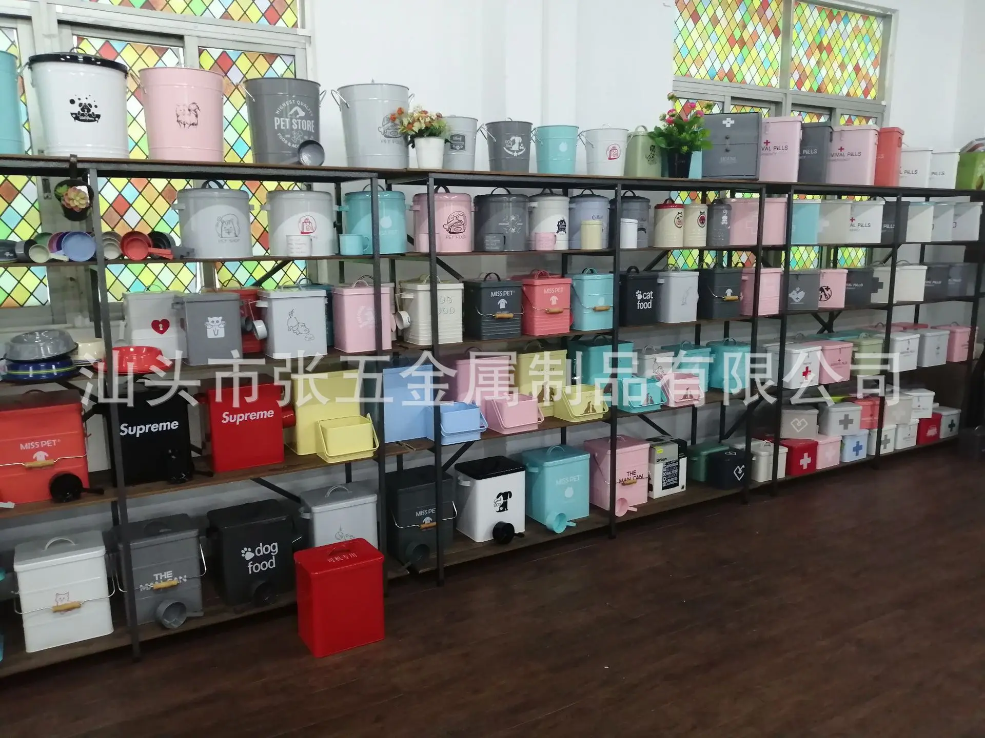 Manufacturers Customizable Household Medicine Box Iron Box Storage Box Northern European-Style INS Medicine Storage Box Metal Me