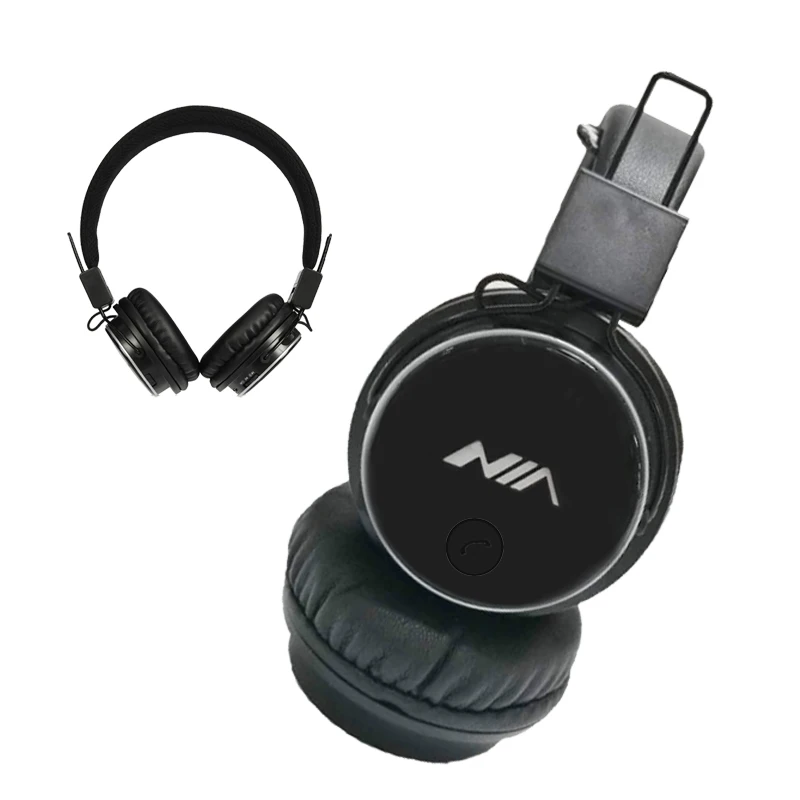 Беспроводные Bluetooth-наушники NIA Q8 складные стереонаушники с микрофоном спортивные