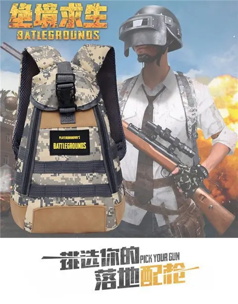 

High Quality Oxford Cloth Fashion And Personality Camouflage Color Large-Volume Men And Women Backpack