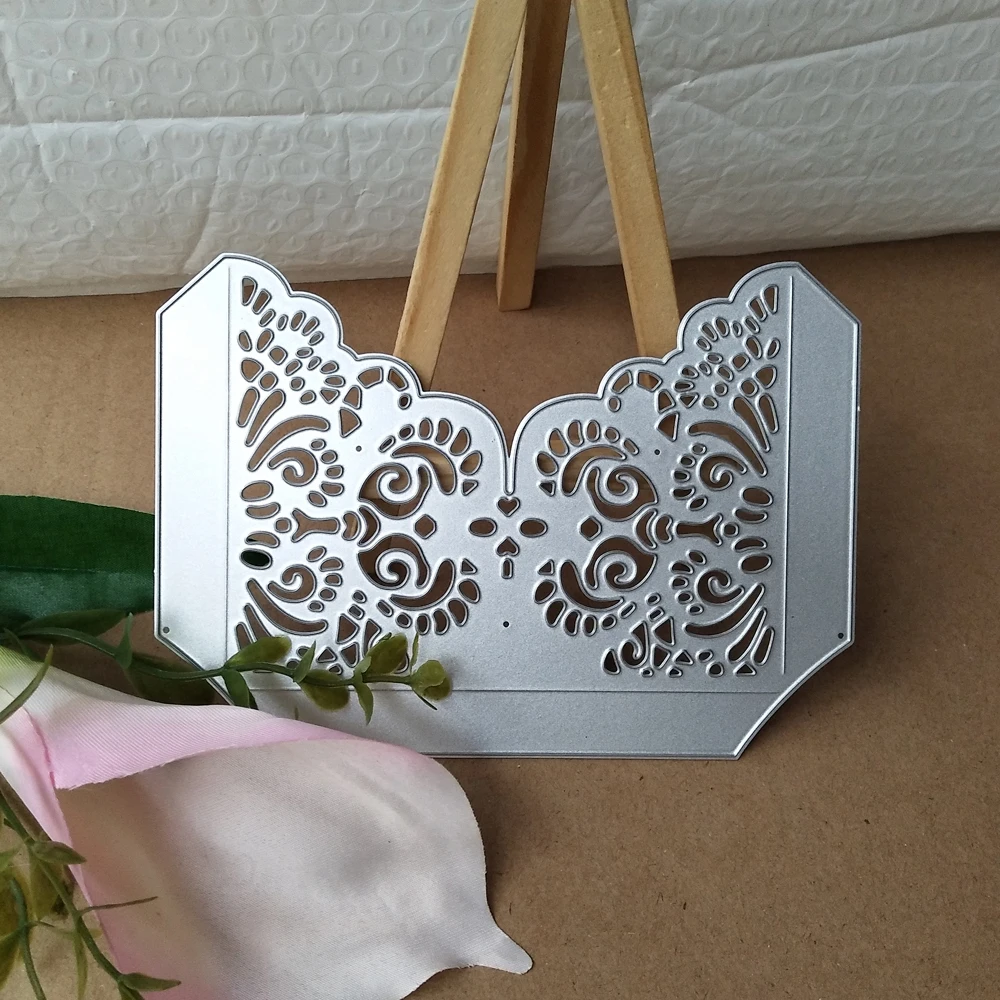  Card Making Cutting Dies Wedding Invitation Die Valentine's Day Decoration Metal Stencil DIY Scrapb - 4000533280855