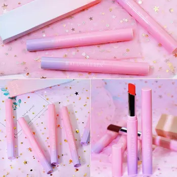 

Beauty Matte Nourishing Moisturizing Lipstick Lasting Non-Smudge Lipstick Cosmetics Permanent Lock Color Waterproof