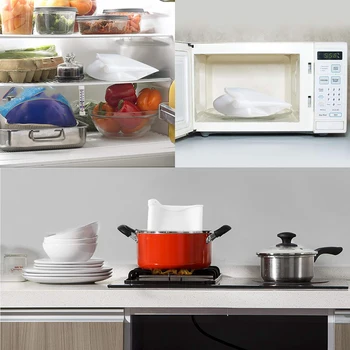 

HOT SALE Reusable Silicone Kneading Dough Bags Silicone Preservation Bag for Cooking, Freezer, Bread, Pastry, Pizza, Sandwich (2