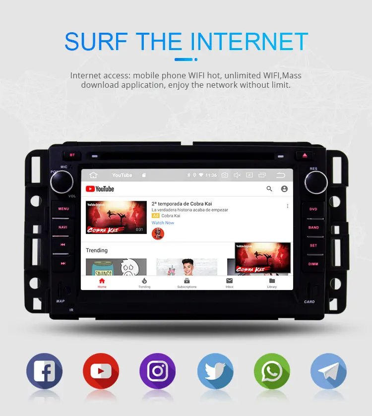 LJHANG Восьмиядерный Android 9,0 автомобильный dvd-плеер gps для BUICK/Traverse/Tahoe/Suburban/GMC/Chevrolet wifi мультимедийный автомобильный Радио Аудио