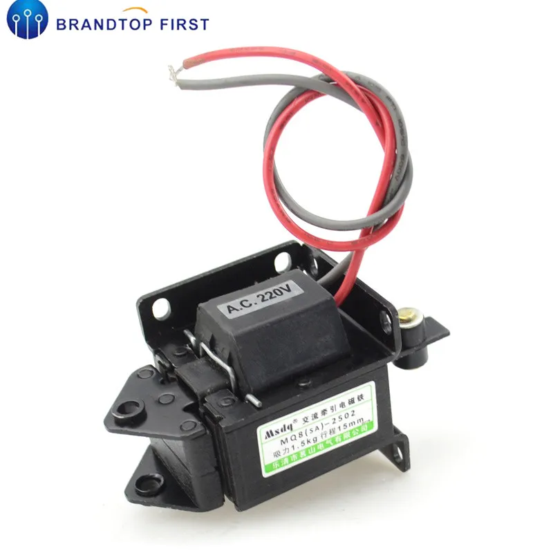 

SA-2502 Lift 1.5kg AC220V Tractive Solenoid Electromagnet