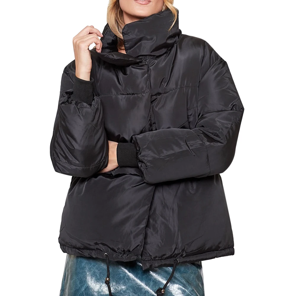 

2019 Fashion Autumn Winter Jacket Coat Women Parka Mujer Loose Stand Collar Jacket Women Parka Warm Casual Plus Size XL Overcoat