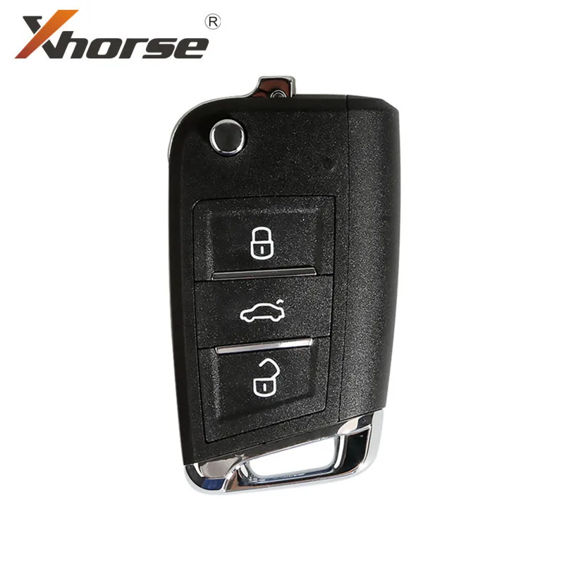 Супер удаленный ключ Xhorse XEMQB1EN в стиле MQB 3 кнопки встроенный супер чип английская