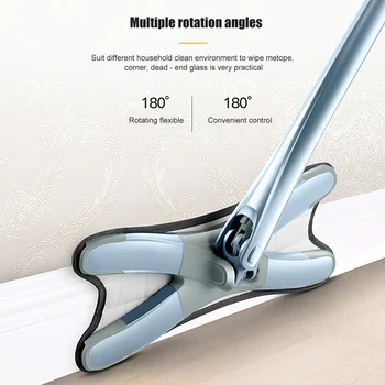 

X-type Extrusion Floor Mop With Microfiber Hand Free Washing Replace Pads Easy Wringing Household Floor Home Cleaning Tools 2020
