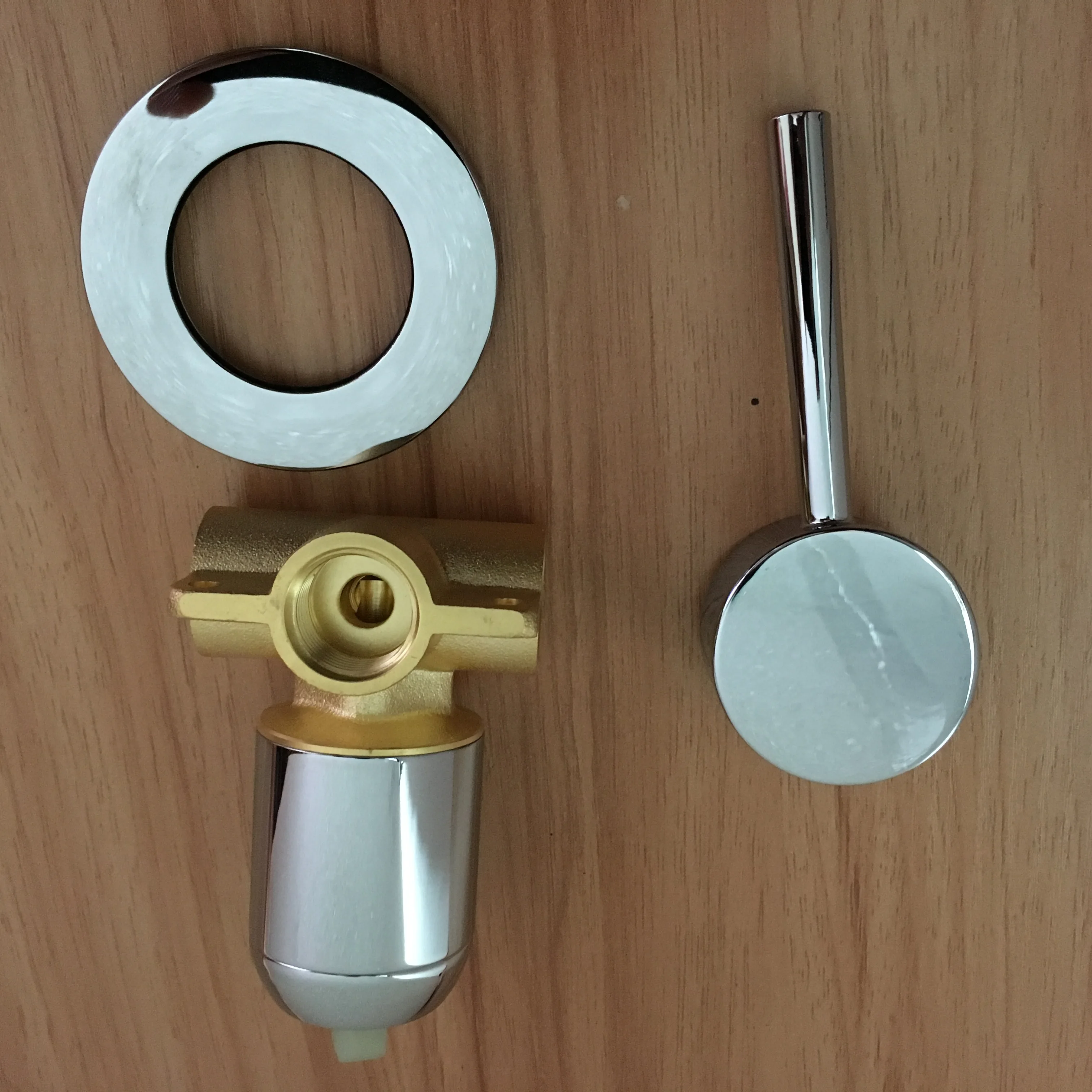 Brass Shower Valve Shower Faucet Diverter Control Valve Wall Mounted Mixer Valve for Spout Shower Head/Spout Basin Faucet 5