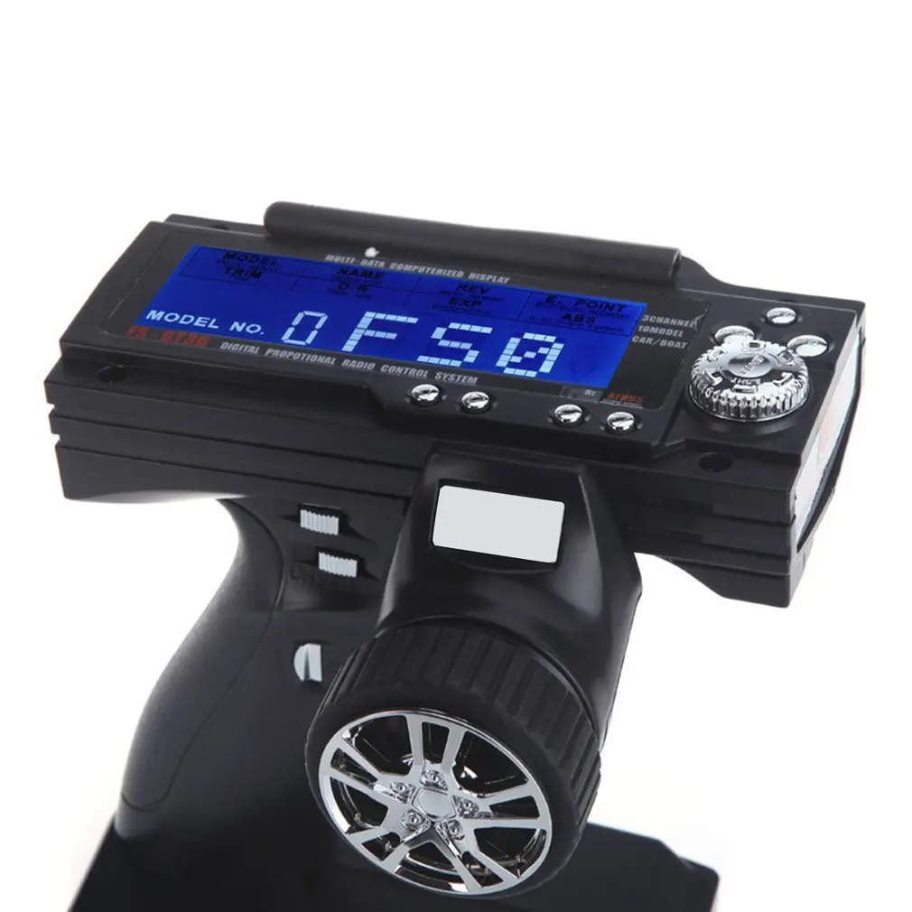 2.4G FS-GT3B 3CH Gun RC System Transmitter with Receiver For RC Car Boat with LED Screen Radio System For Rc Cars Boats