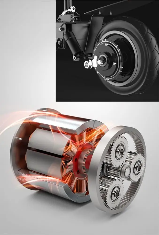 Top Electric Scooter With Li-ion Battery Foldable Lightweight High Speed Adult Commuting Rechargeable Motorized Patinete Electrico 3