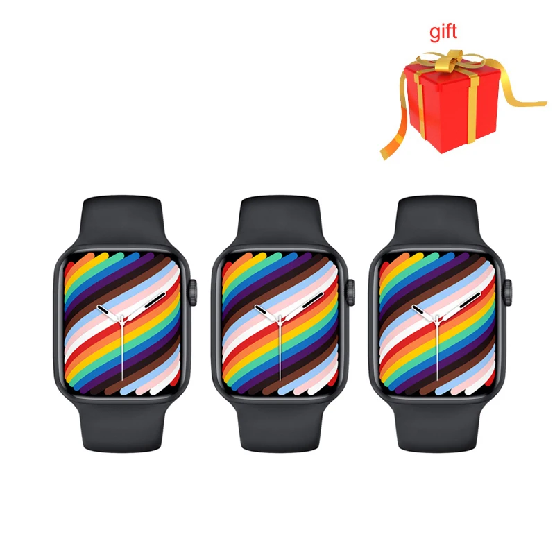 2022 IWO 14 Pro Watch 7 Smartwatch Sleep Monitor Heart Rate Bluetooth Clock Series 7 Woman Men Smart Watch  PK IWO 13 PRO X8 MAX 