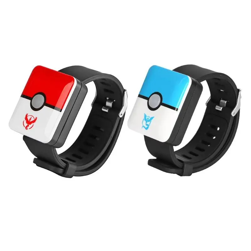 

2 PCS Square Bluetooth Wristband Auto Catch Bracelet for Nintend Pokemon Go Plus Small Delicate Practical Durable Game Bracelet