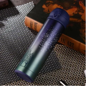 

New Design Double Wall magnet Stainless Steel Vacuum Flasks 500ml Thermos Cup Coffee Tea Milk Travel Mug Thermo Bottle Gifts