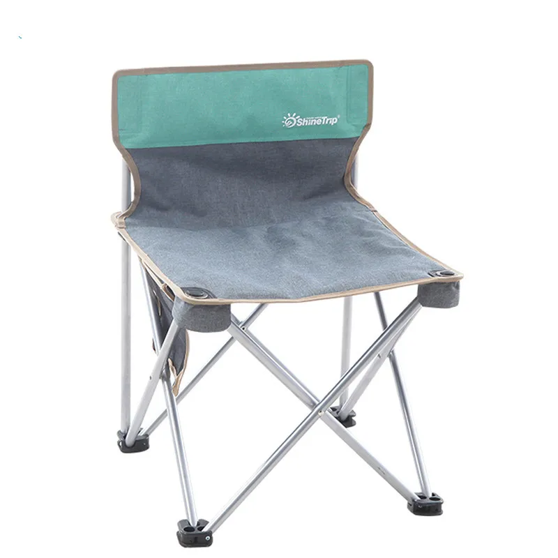 

Mountain Fun Outdoor Folding Chair Sketch Chair Camping Backrest Fishing Stool Director Student Home Casual Chair Small
