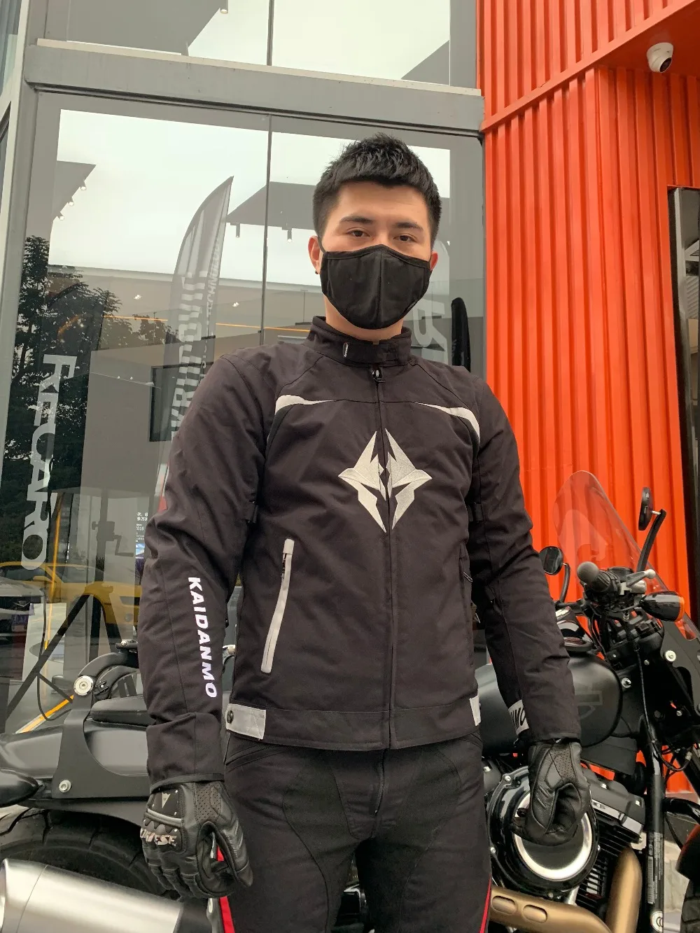 KAIDANMO K-01 Winter double-layer liner jacket motocross off-road jacket new arrival men's motorcycle racing jacket G