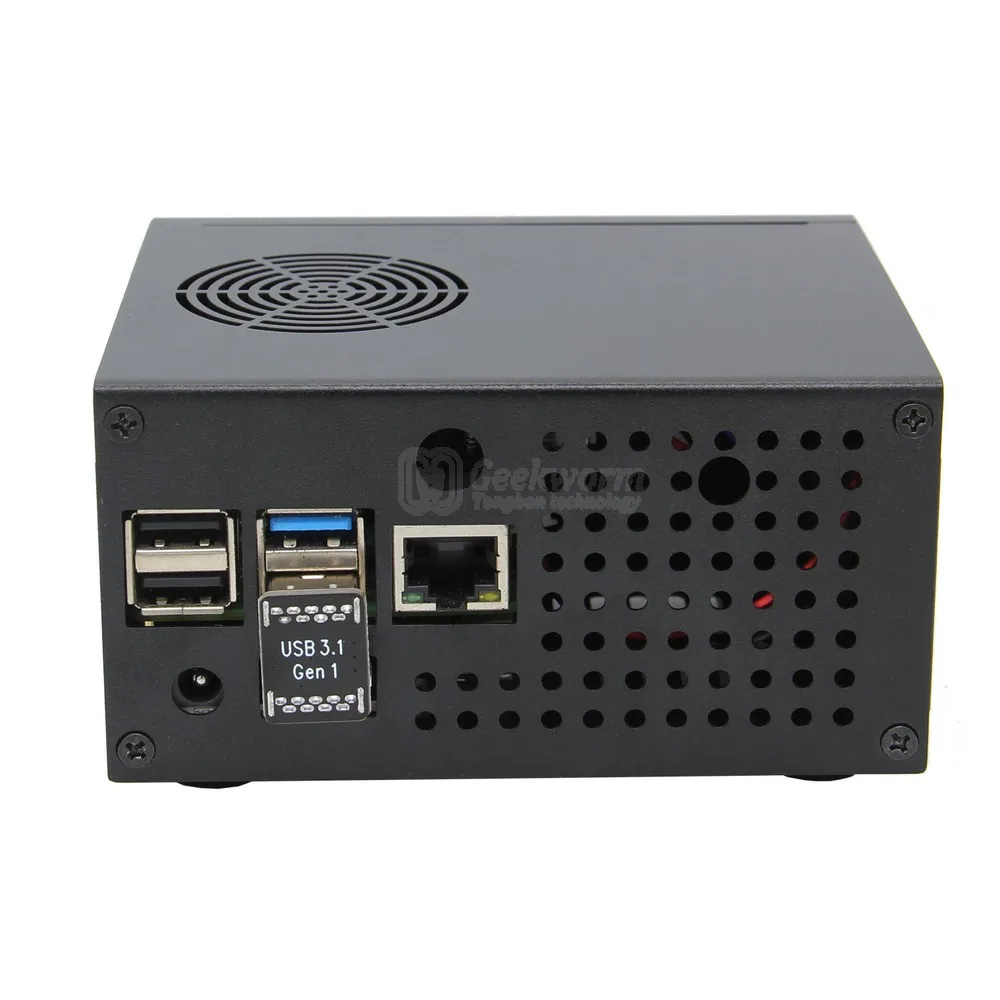 X857 C1 металлический чехол/корпус + выключатель управления питанием вентилятор