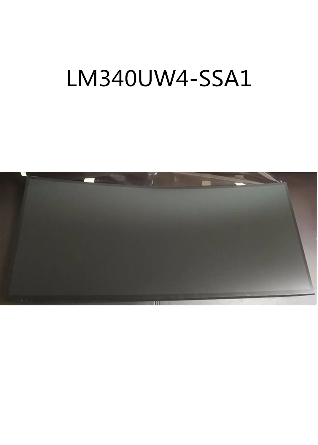 Original Lm340uw4 Ssa1 Lcd Screen Four Sided Narrow Bezel 4k 3440 1440 Curved Surface Ips 100hz Laptop Lcd Screen Aliexpress