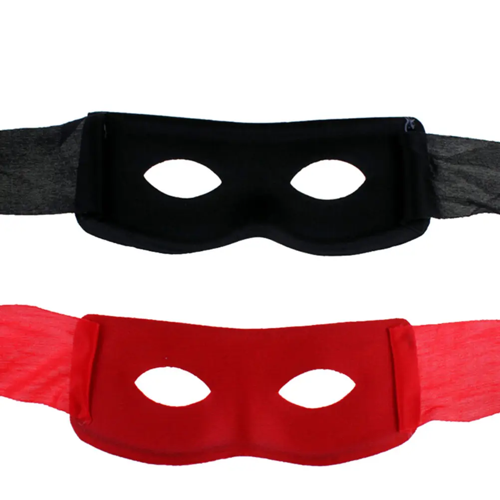 Красные, Черные Вечерние Маски для мужчин и женщин шутка злодея бандит Зорро маска для глаз тема вечерние маскарадный костюм товары для Хэллоуина Лидер продаж