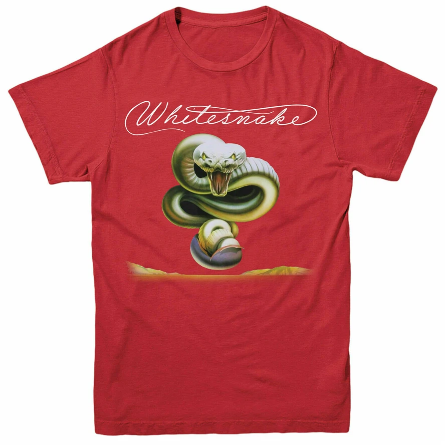 Футболка &quotWhitesnake&quot рок-группа Greatest hips музыкальная любовь футболка для взрослых