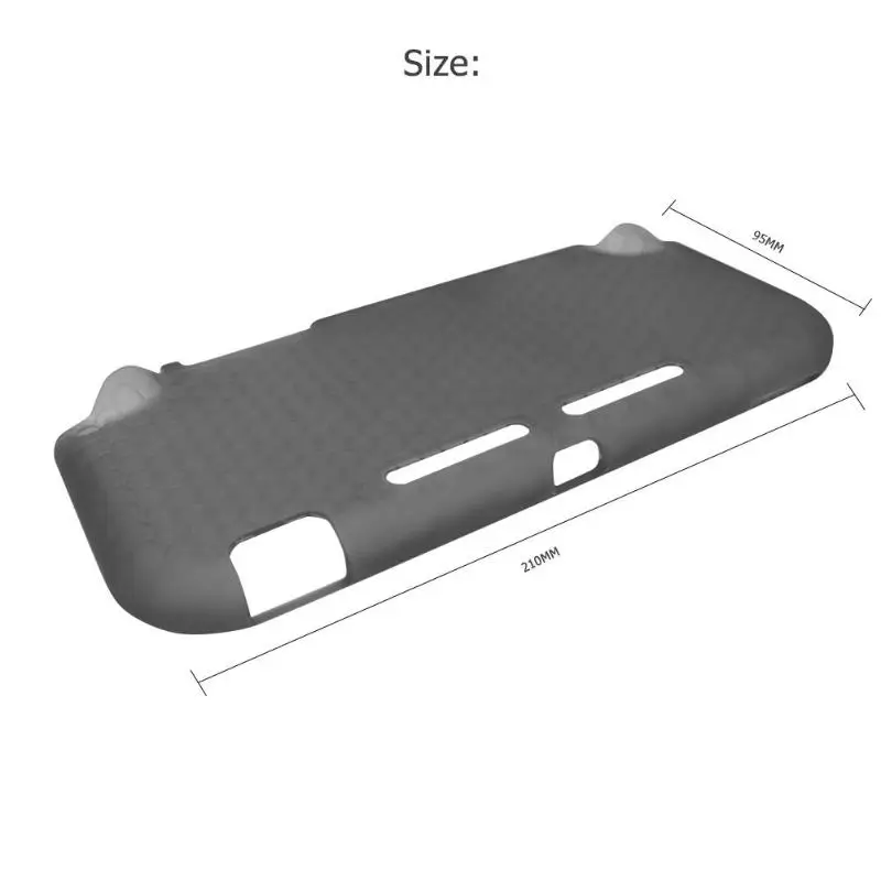 Durable Protective Case Skillful Manufacture 7 in 1 Kit for Nindtendo Switch Lite TPU Case Tempered Film Joystick Caps Stand
