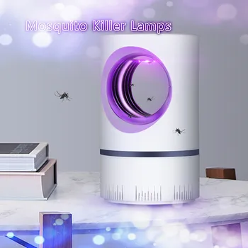 

Home Mute Electric Mosquito Killer Lamps USB Effective Fly Bug Pest Trap Inset Killer Fly Catcher LED Lamp Sleep Peacefully NEW
