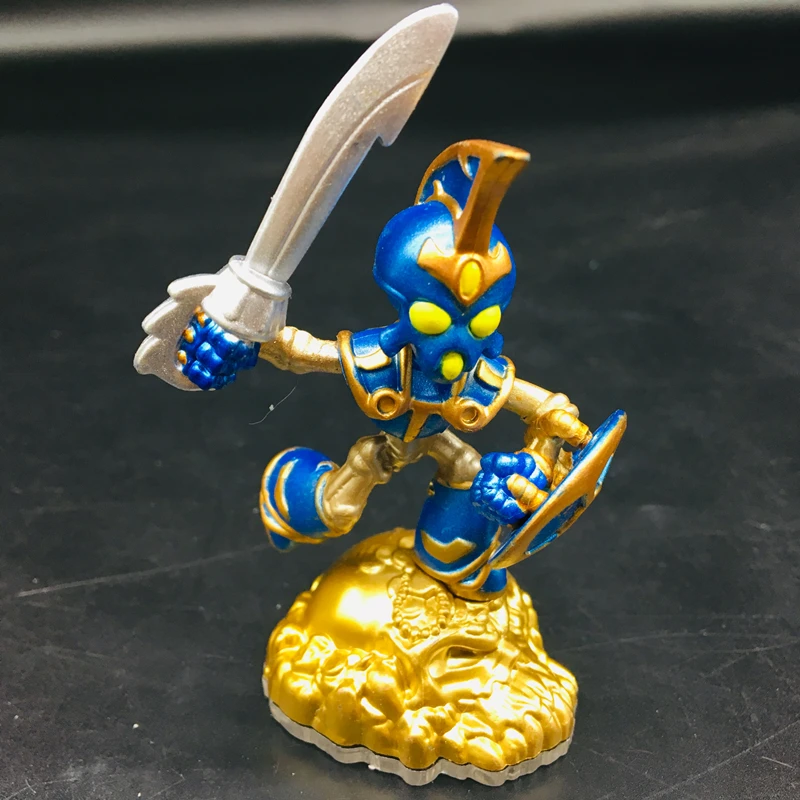 Skylanders Spyro Приключения Коллекционная команда дерево Человек Дракон молния стержень фигурка Модель Коллекция игрушки для детей - Цвет: Прозрачный
