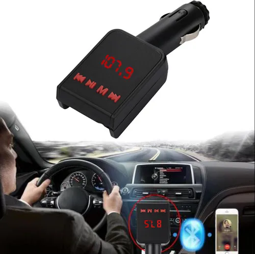Авто USPS MP3 плеер беспроводной FM передатчик модулятор Автомобильный комплект USB SD MMC lcd пульт дистанционного управления BK автомобильные аксессуары Новинка