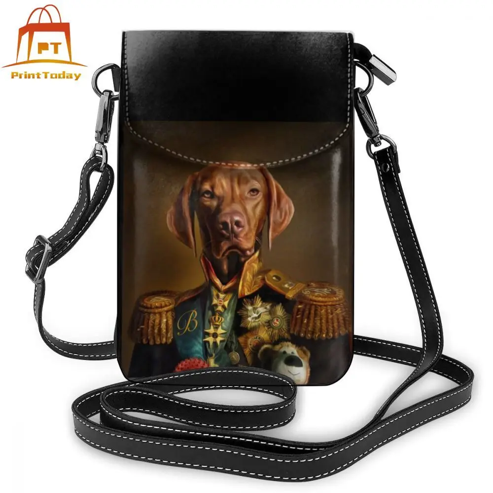 Mr.Weng Household Grey Dog Lady Handbag Tote Bag Zipper Shoulder Bag