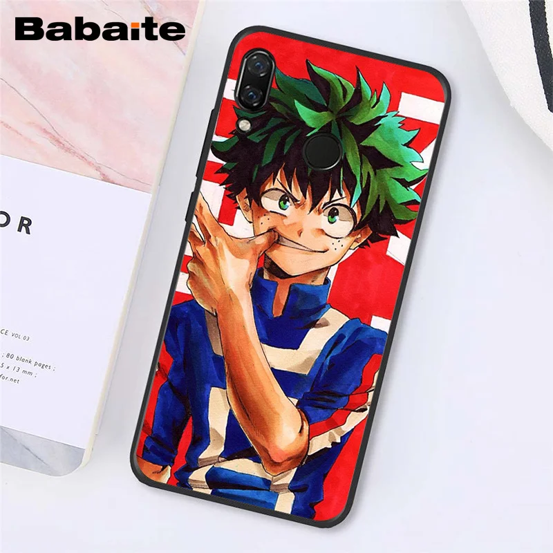 Babaite японское аниме мой герой Boku no Hero Academy чехол для телефона для Xiaomi Redmi8 4X 6A S2 Go Redmi 5 5Plus Note4 5 7 Note8Pro - Цвет: A9