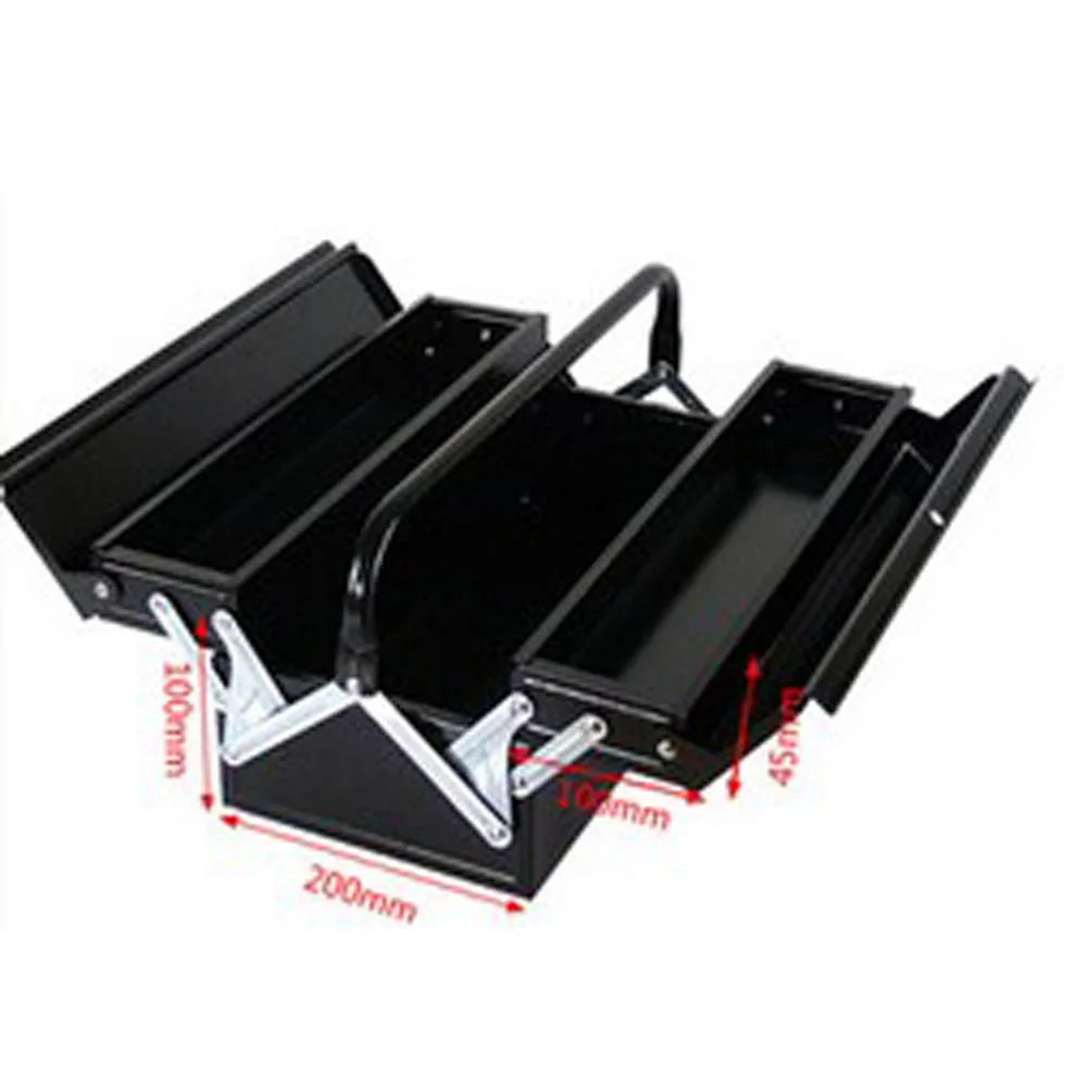 

Iron metal toolbox multifunction tin trunk storage box suitcase No. Hardware Tool Box
