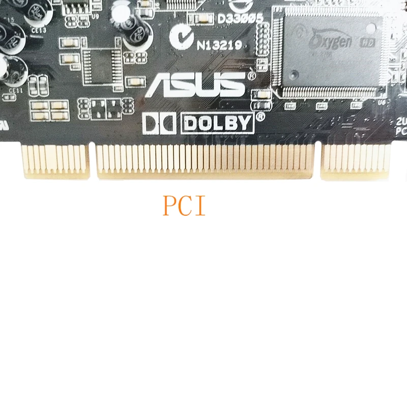 ASUS Xonar DG звуковая карта PCI интерфейс 5,1 канал с волоконным интерфейсом