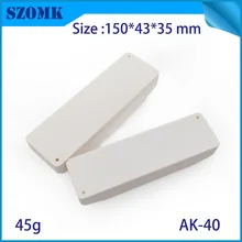 1 шт. белый пластиковый светодиодный корпус для электронного контроллера распределительная коробка 150*43*35