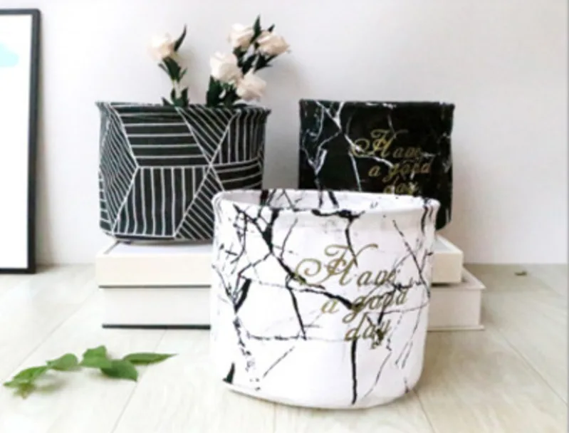 DIY Настольная корзина для хранения всякой всячины Нижнее белье коробка для хранения игрушек косметический ящик для хранения книг канцелярский контейнер корзина для белья