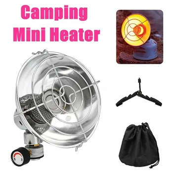 

Portable Gas Heater Outdoor Mini Space Heater Gas Heating Stove Camping Hiking Fishing Hunting Tent Warmer with Stand