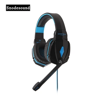 

Snodesound G4000 Gaming Headphone With Micphone Volume Control Stereo USB 3.5mm Music Video Game Headset Headband For PS4 Game